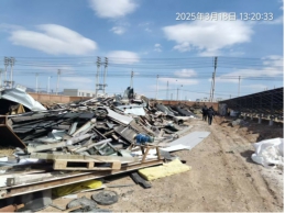 一批废钢、废铁约65吨