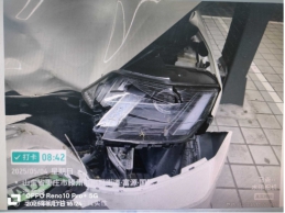 一台4S店修复后的整车、比亚迪海鸥
