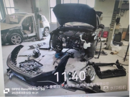 一台4S店修复后整车、大众途观L