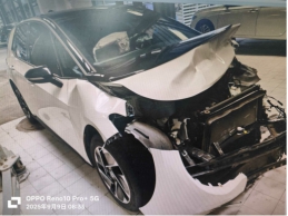 一台4S店修复后整车、大众ID3