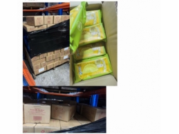 一批制冷器故障导致脱温、化冻受损的雪糕300箱