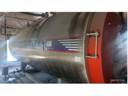 一批受损的发电设备约16吨