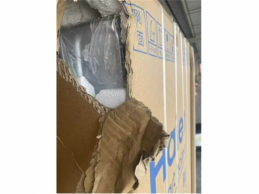 一批受损的冰箱4台