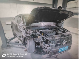 一台4S店修复后整车、大众帕萨特2025款