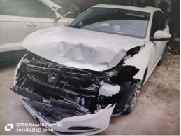 一台4S店修复后整车、大众朗逸2024款