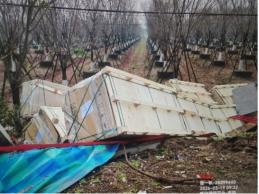 一批翻车受损的光伏组件634块（金属边框变形201块，玻璃划痕76块，玻璃破碎354块，玻璃隐裂3块）