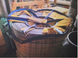 一批受损的铝包钢绞线2.494吨