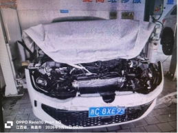 一台4S店修复后整车、大众凌渡2024款
