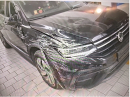 一台4S店修复后商品车