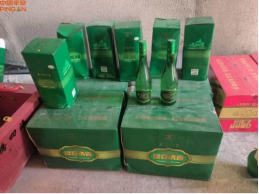 一批水湿受损的酒水292瓶